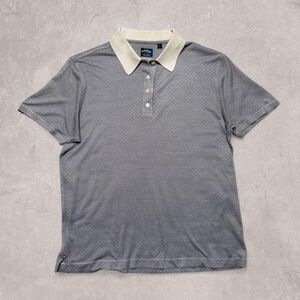 Vintage 90s Callaway 100% Silk Golf Polo Shirt